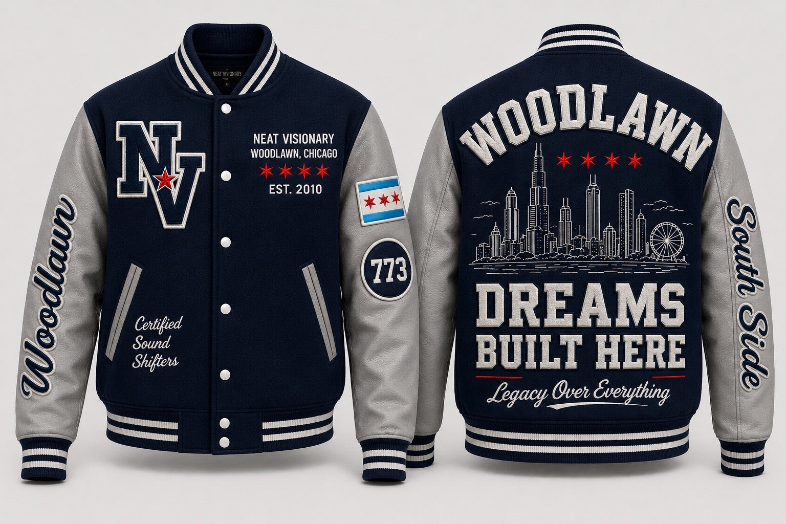 Neat Visionary Varsity Jacket