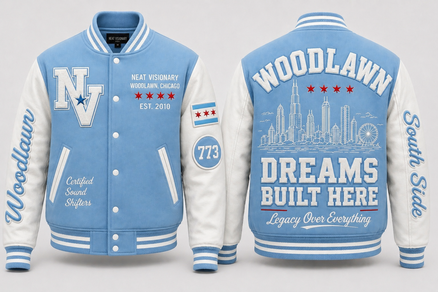 Neat Visionary Varsity Jacket