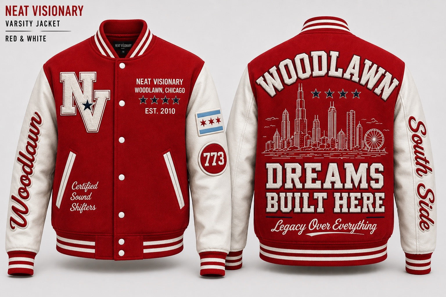 Neat Visionary Varsity Jacket
